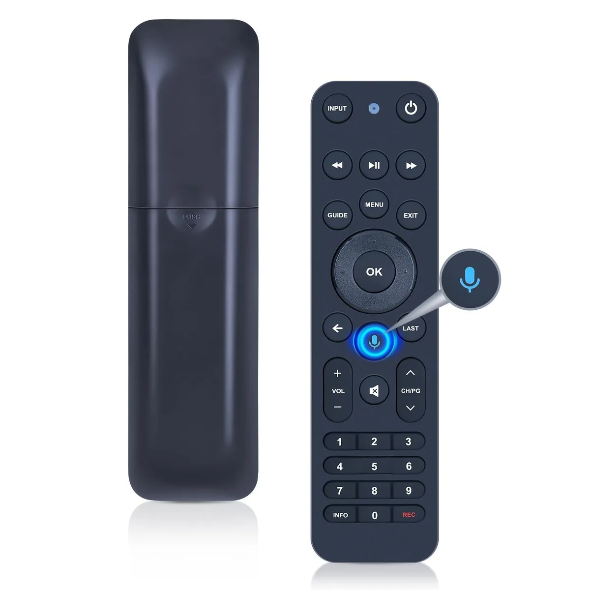 KW-Commerce KW-Commerce Voice Replacement Remote Control for Verizon FiOS TV (MG3-R32140B, VRC4100 BLE) — product photo