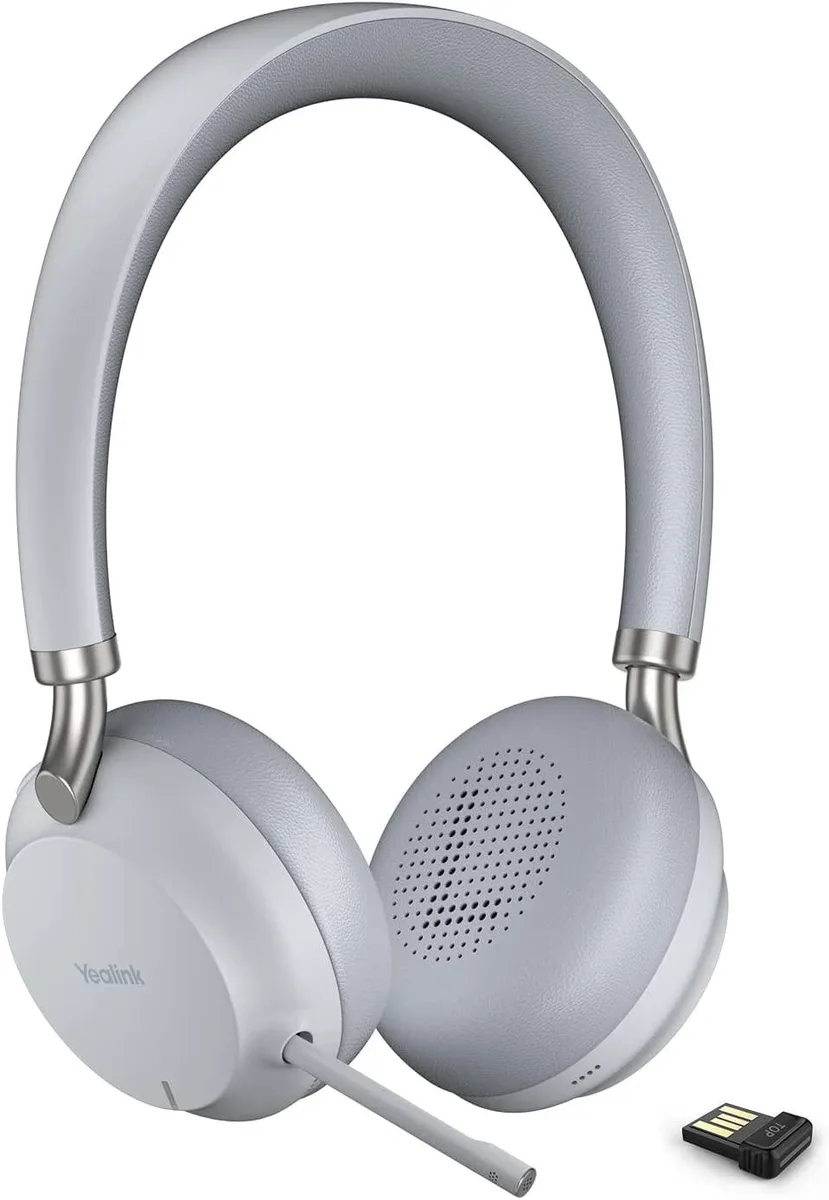 Yealink Network Technology Co., Ltd Yealink Network Technology Co., Ltd BH72-Lite headset MS Teams Light Gray USB-A 40h battery — product photo