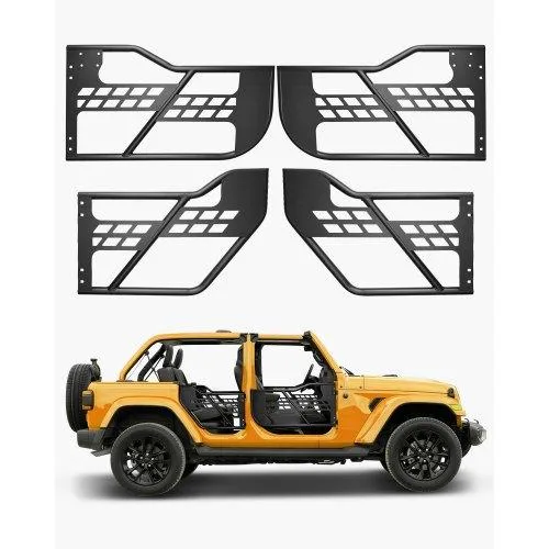 VEVOR VEVOR Jeep Tube Doors 4-Door Set 2018-2024 JL 2020-2024 JT — product photo
