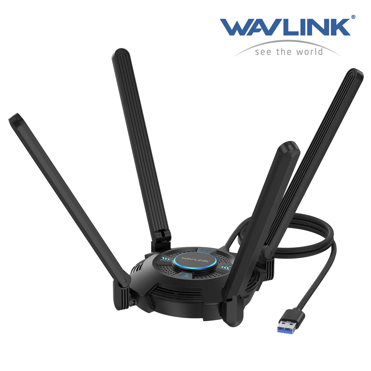 Wavlink Wavlink WN695X2 AX5400 Wi-Fi 6E USB 3.0 adapter — product photo