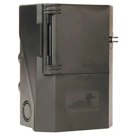 Grey plastic pull-out disconnect switch with fusible housing