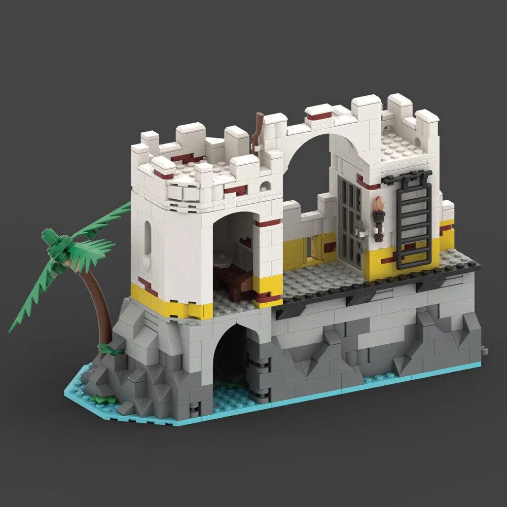ZITIANYOUBUILD ZITIANYOUBUILD MOC-155822 6259 Small Jail Cell Tower Pirates 726 Parts Educational — product photo