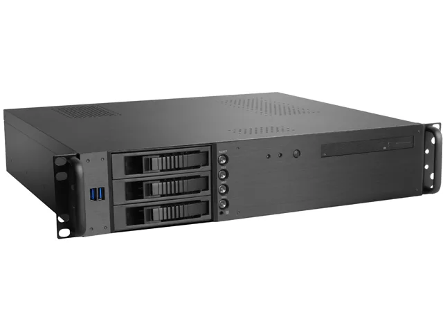 iStarUSA Inc. iStarUSA Inc. D-230HB-T 2U Server Chassis 3x 3.5" Hot-Swap Bays — product photo