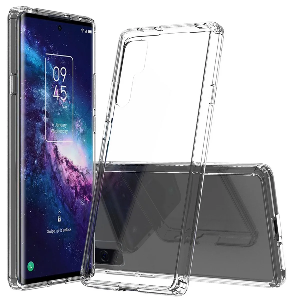 Nakedcellphone Nakedcellphone AquaFlex Clear Case for TCL 20 Pro 5G — product photo