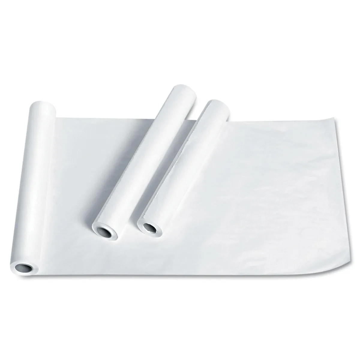 Medline Medline NON24325 Table Linen 21" x 125' White 12 Rolls — product photo