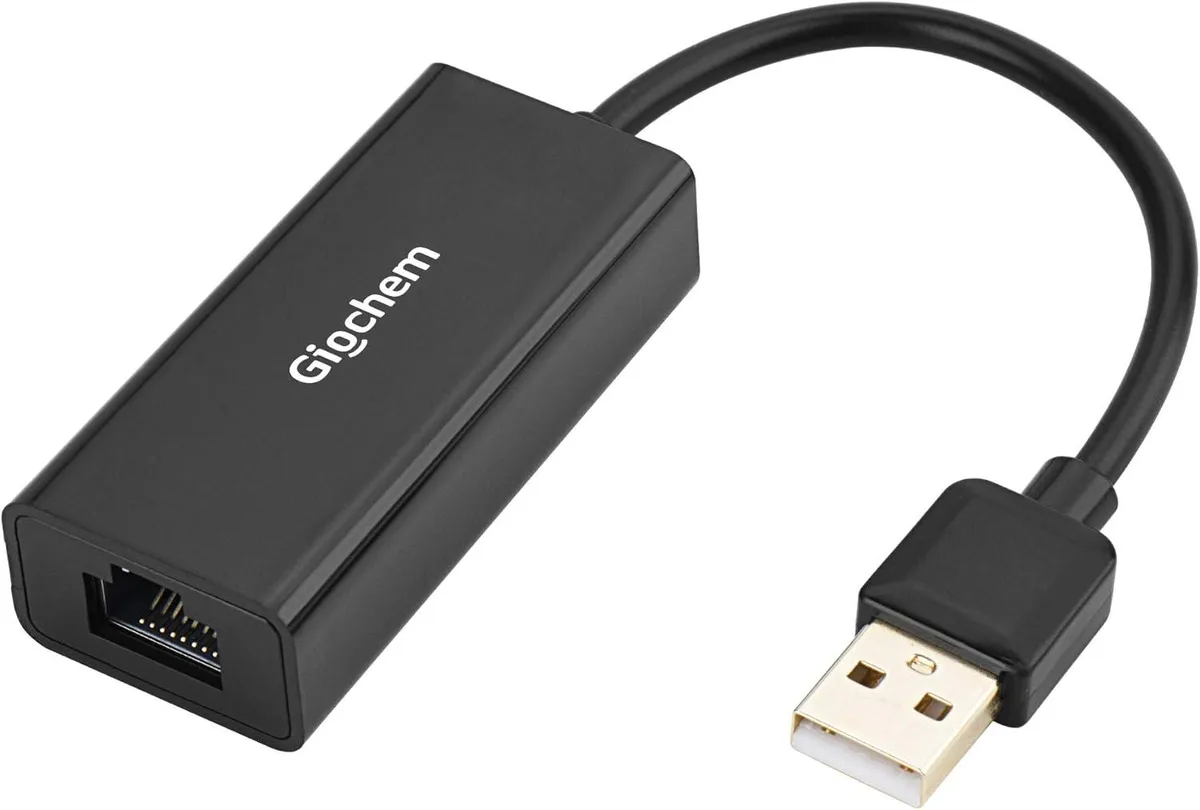 GCROWN GCROWN USB 2.0 to RJ45 Ethernet Adapter 10/100 Mbps — product photo