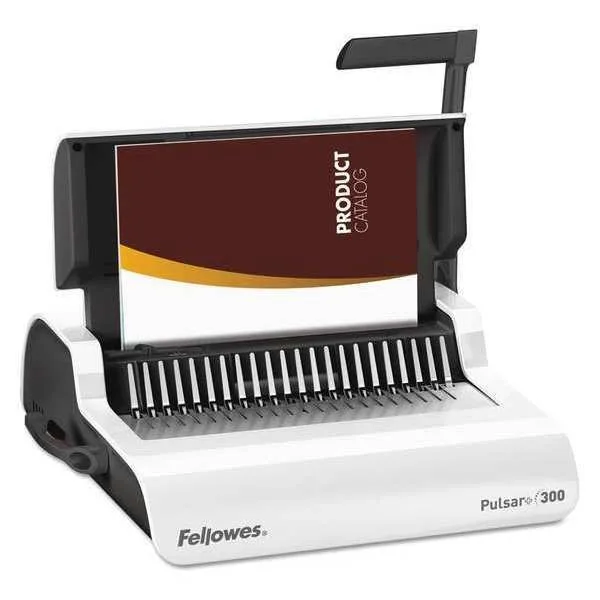 FELLOWES FELLOWES 5006801 Pulsar Manual Comb Binding Machine White 20/300 sheets 11 — product photo