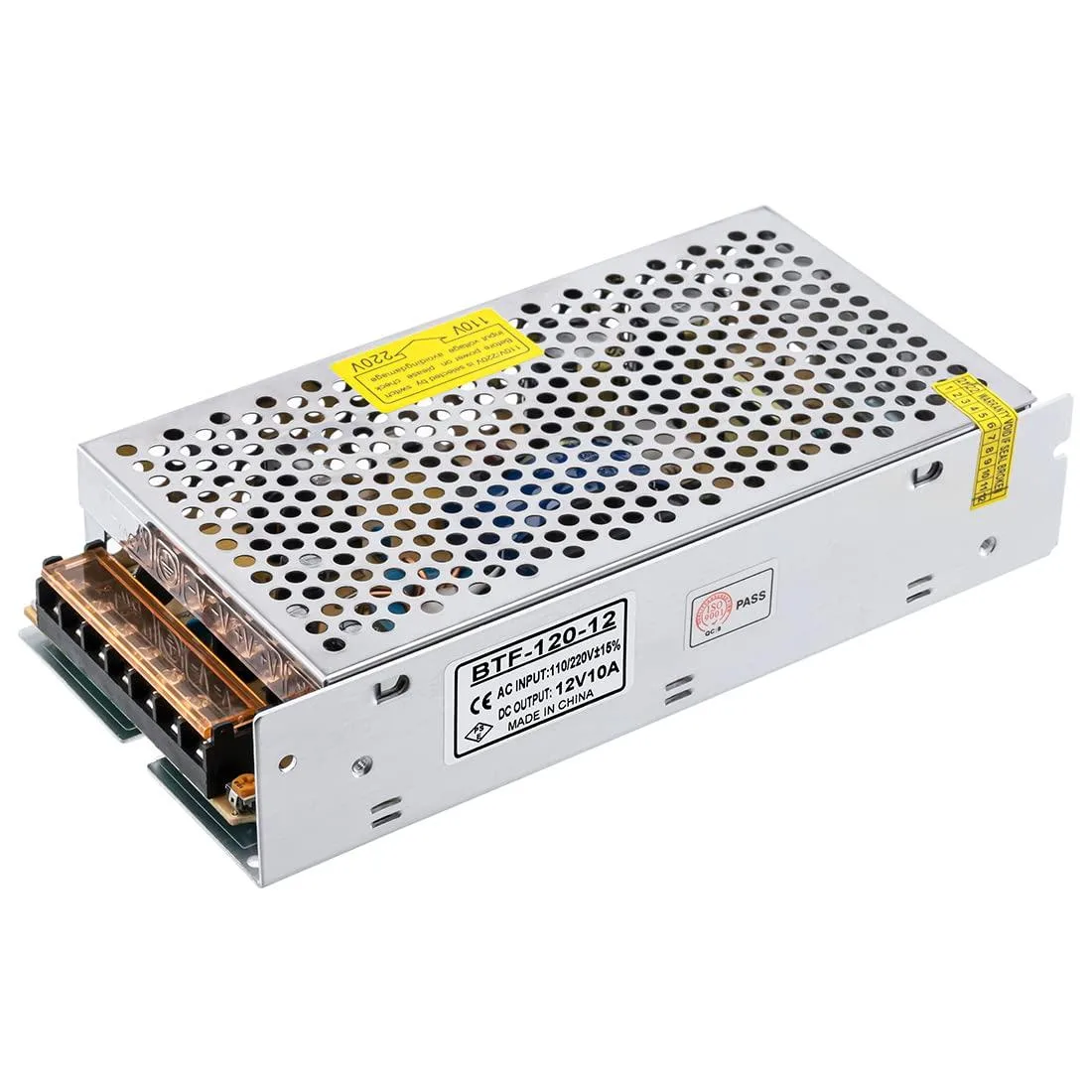 KEHIPI KEHIPI A12V10A 12V 10A 120W Switching Power Adapter Silver — product photo