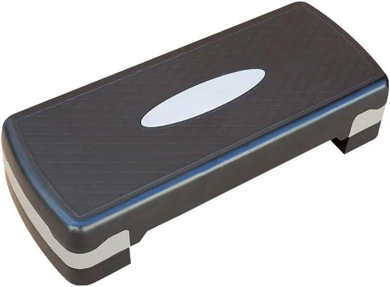 TAURKENAM TAURKENAM Height-Adjustable Step Aerobics Platform 4-6 inch with 2 Risers — product photo