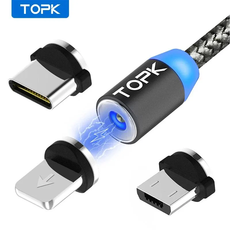 Defendwe Defendwe CS0117 Magnetic USB Cable 90 Degree 2.4A — product photo