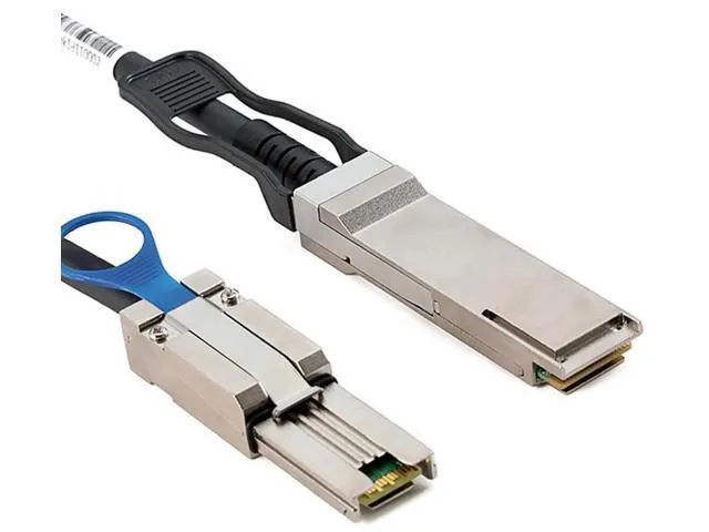 Fervit Fervit QSFP 40G SFF8436 to MiniSAS HD SFF8088 28AWG 1M Cable — product photo