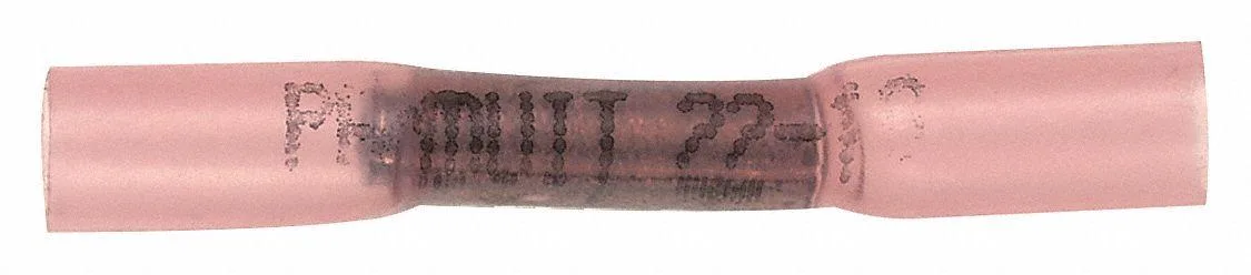 Panduit Panduit BSH18-Q Butt Splice Connector 18 AWG Red — product photo