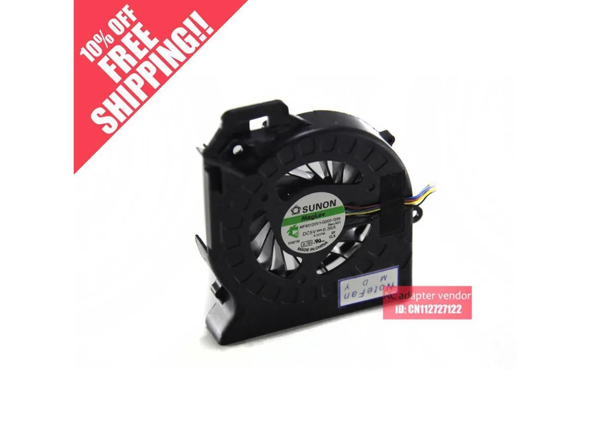 Fans Fans CPU Air Cooler for HP DV6-6000 DV6-6050 DV7-6B DV7-6C — product photo