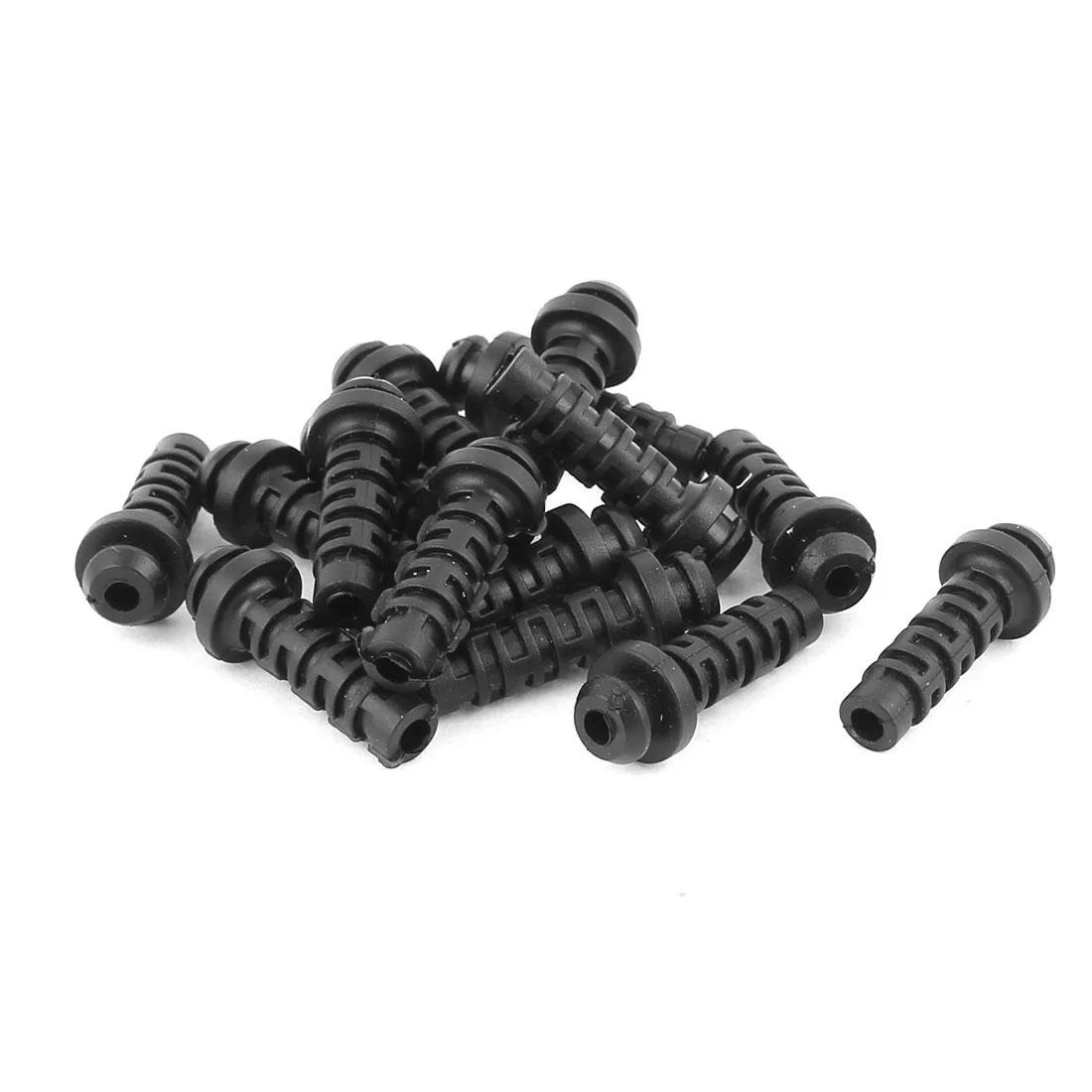 Unique-Bargains Unique-Bargains 15 Pcs Rubber Strain Relief Cord Boot 25mm — product photo