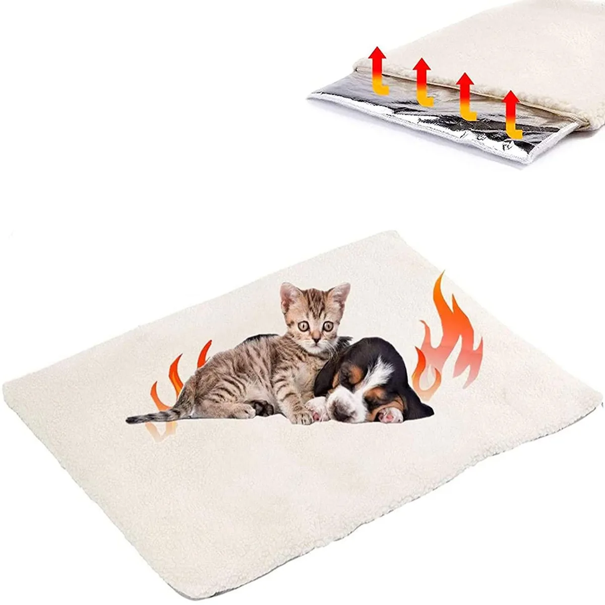 Innova Imports LLC Innova Imports LLC II-191 Self-Warming Pet Cushion 24 x 18 in — product photo