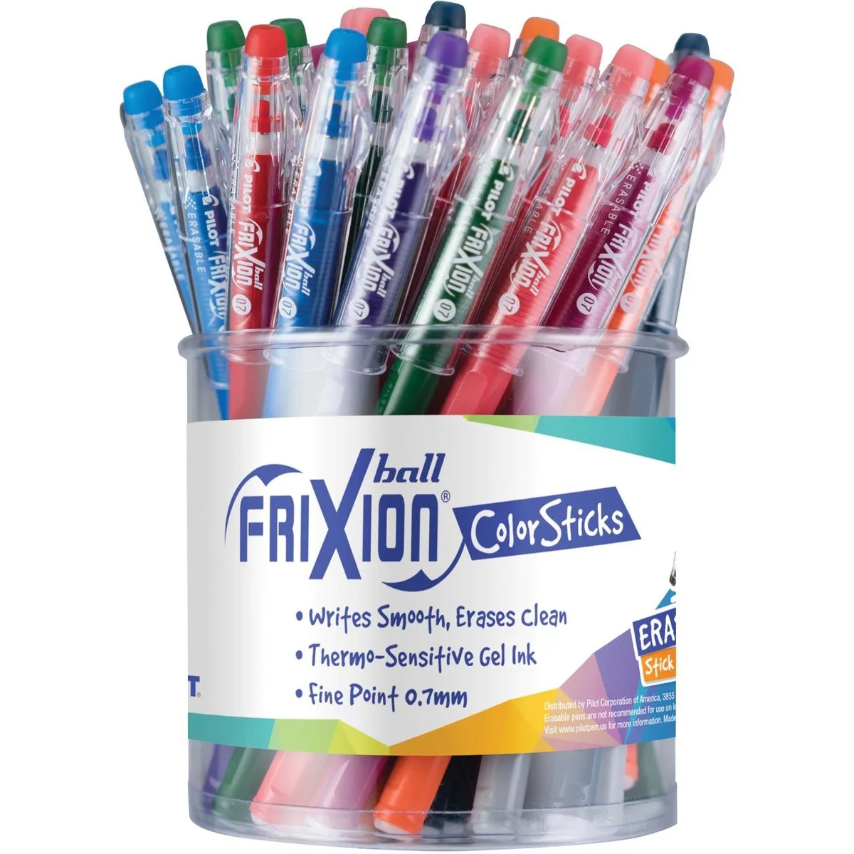 Pilot Pen Pilot Pen 57087 FriXion ColorStix Erasable Gel Pen Medium 48 Pack — product photo