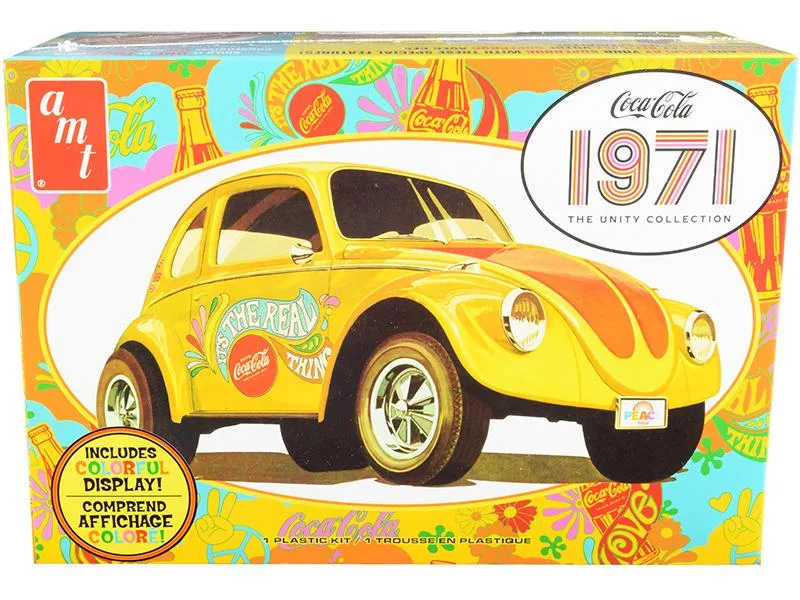 AMT AMT 1284 Volkswagen Superbug Gasser Coca-Cola 1971 1/25 Scale Model Kit — product photo