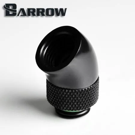 Barrow Mods Barrow Mods G1/4" 45 Degree Rotary Fitting Black — product photo