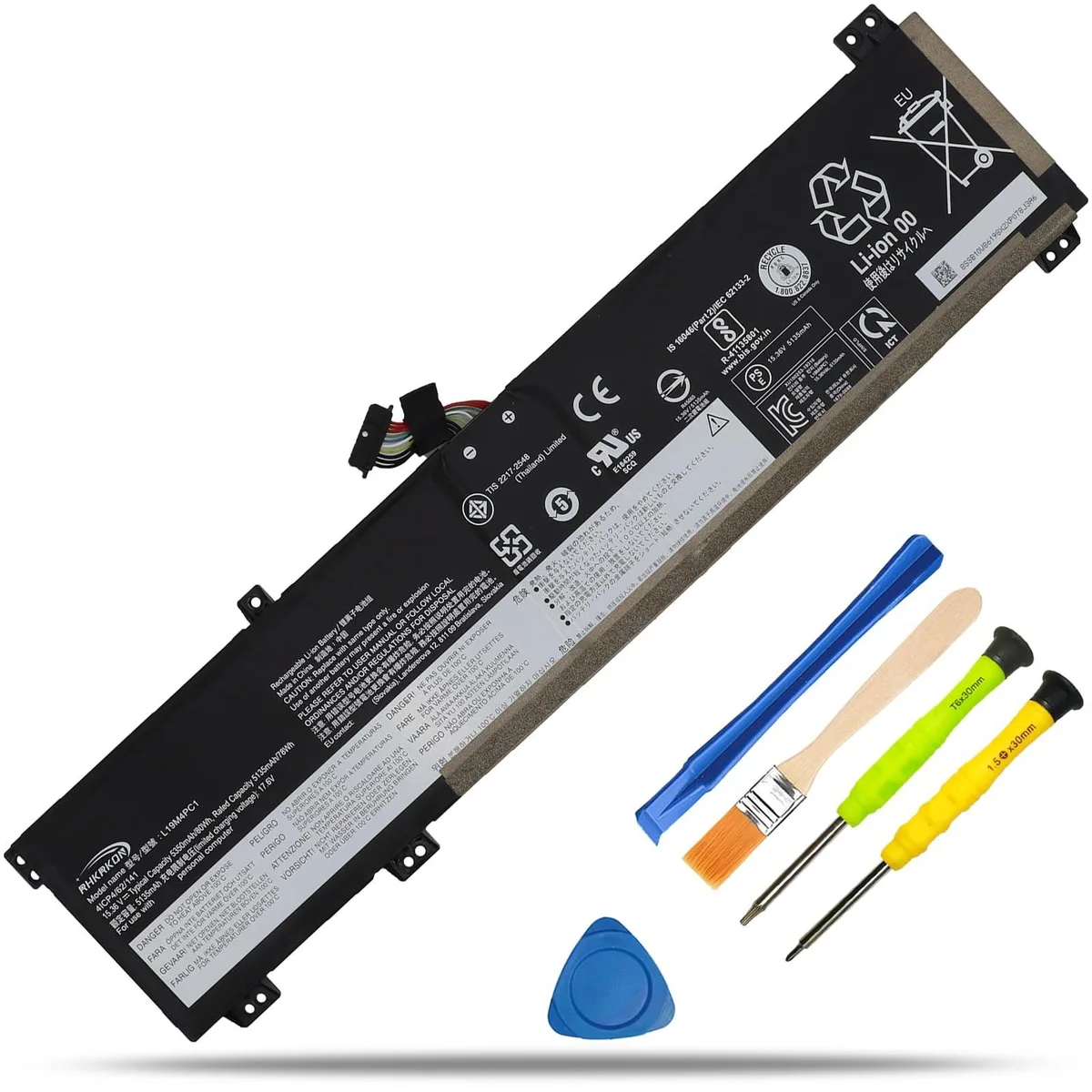 Bipra Bipra L19M4PC1 80Wh 15.36V Battery for Lenovo Legion 5 5P Y7000P R7000P 2020 Series — product photo