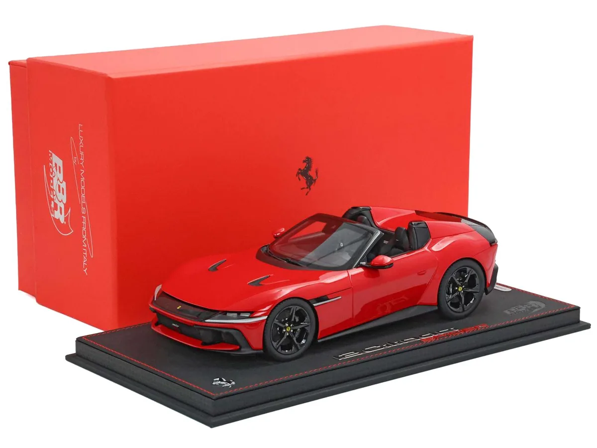 BBR BBR Ferrari 12Cilindri Spider Rosso Corsa Limited Edition 200 pieces 1/18 Model Car — product photo