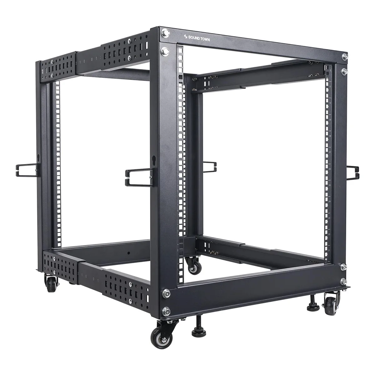 Adafruit Adafruit 12U 19" Open Frame Rack 22-40" 1200 lbs 2 in 1 accessory — product photo