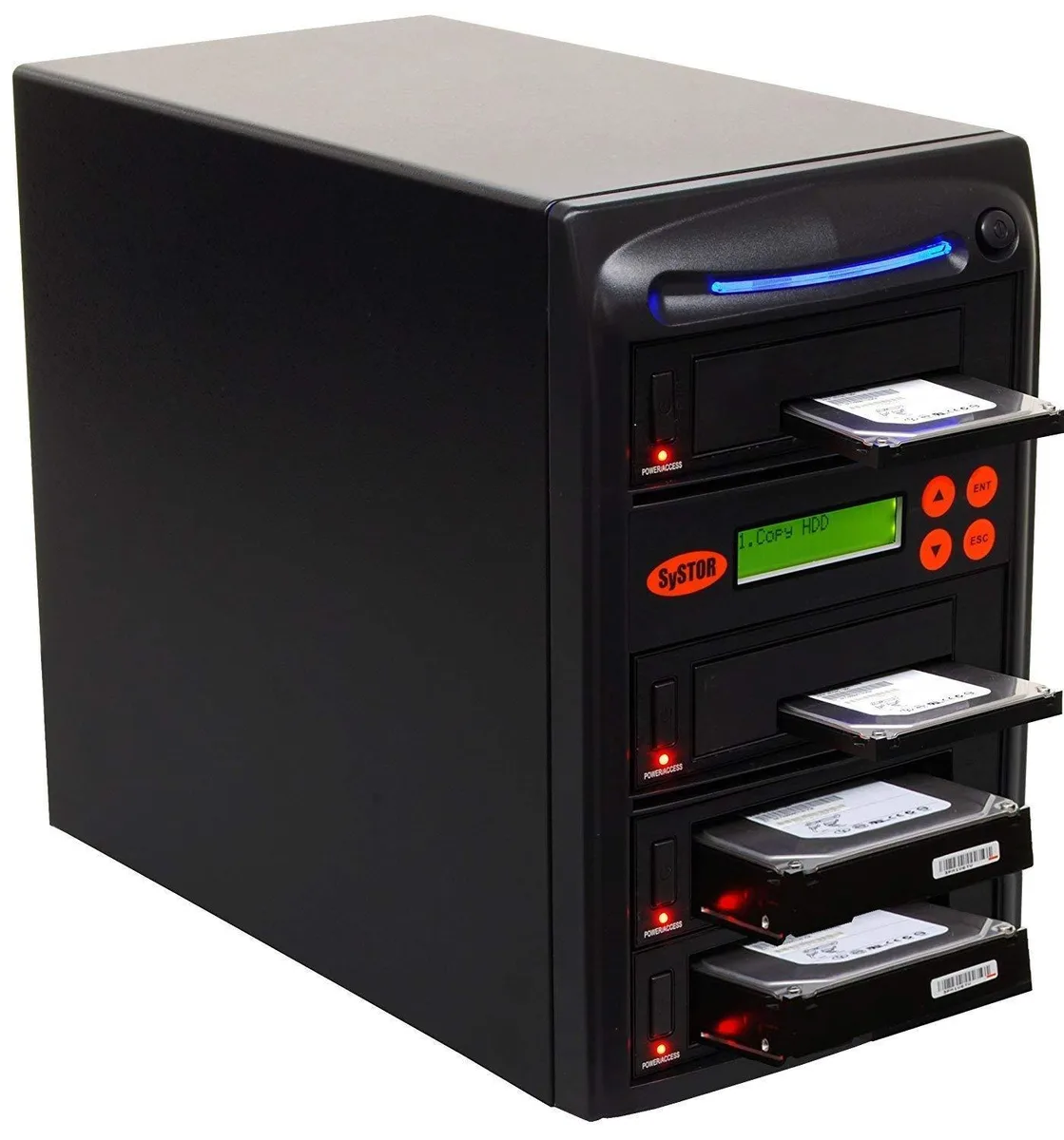 Systor Systor 1:3 SATA Duplicator &amp; Sanitizer SYS603DP 600MB/s — product photo