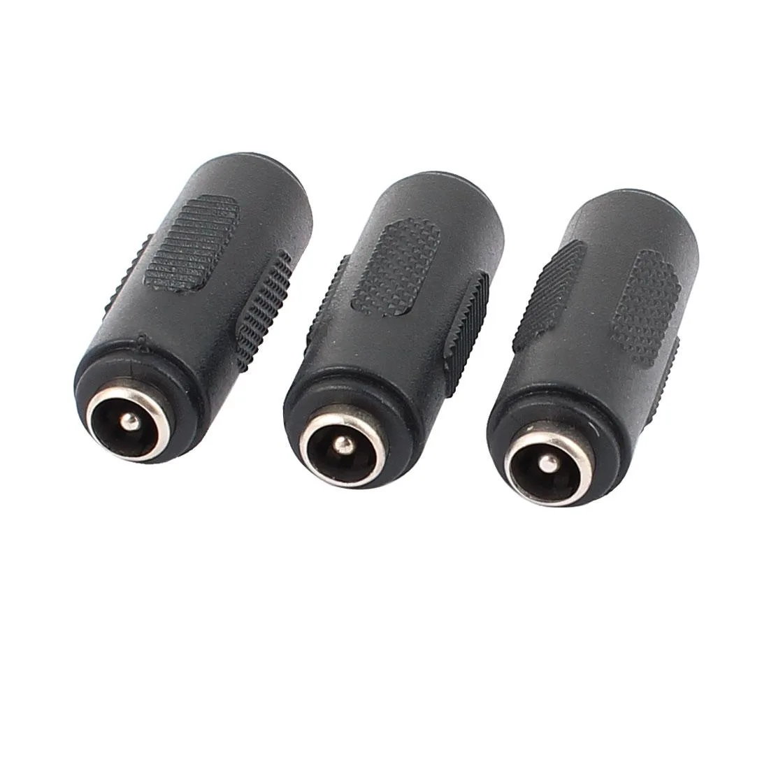 Unique-Bargains Unique-Bargains 3Pcs DC Power Female to Female Jack Adapter 2.1x5.5mm Connector — product photo