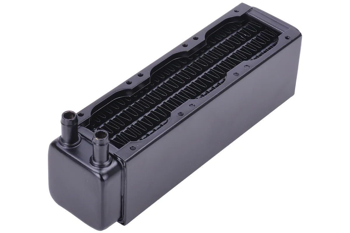 Alphacool Alphacool NexXxos XT45 Full Copper Radiator 120mm 40mm Triple Fan Black 14210 — product photo