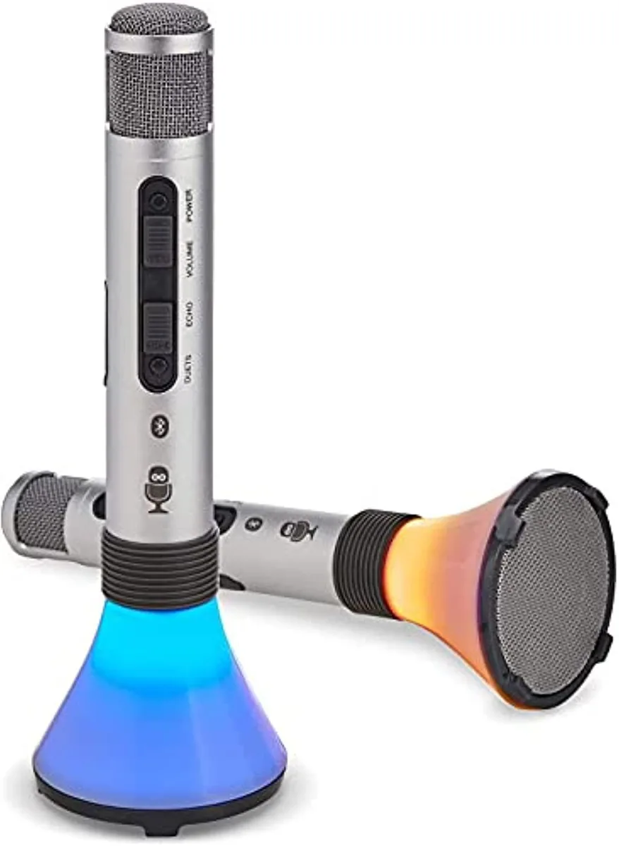 The Singing Machine Co., Inc. The Singing Machine Co., Inc. SMM478 Duet Karaoke Microphones — product photo