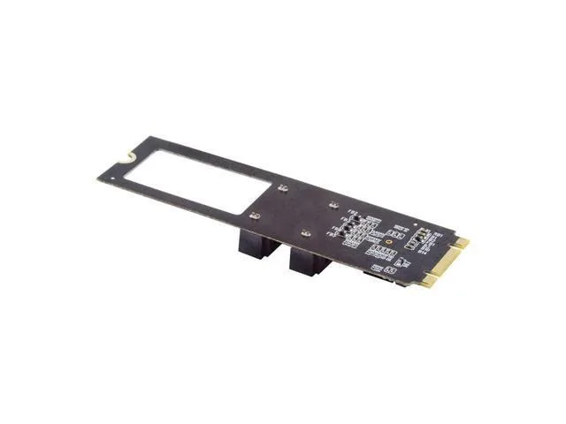 LORDWORLD LORDWORLD NGFF Key B+M PCI Express to SATA 3.0 6Gbps Dual Ports Vertical Adapter JMB582 2280 — product photo
