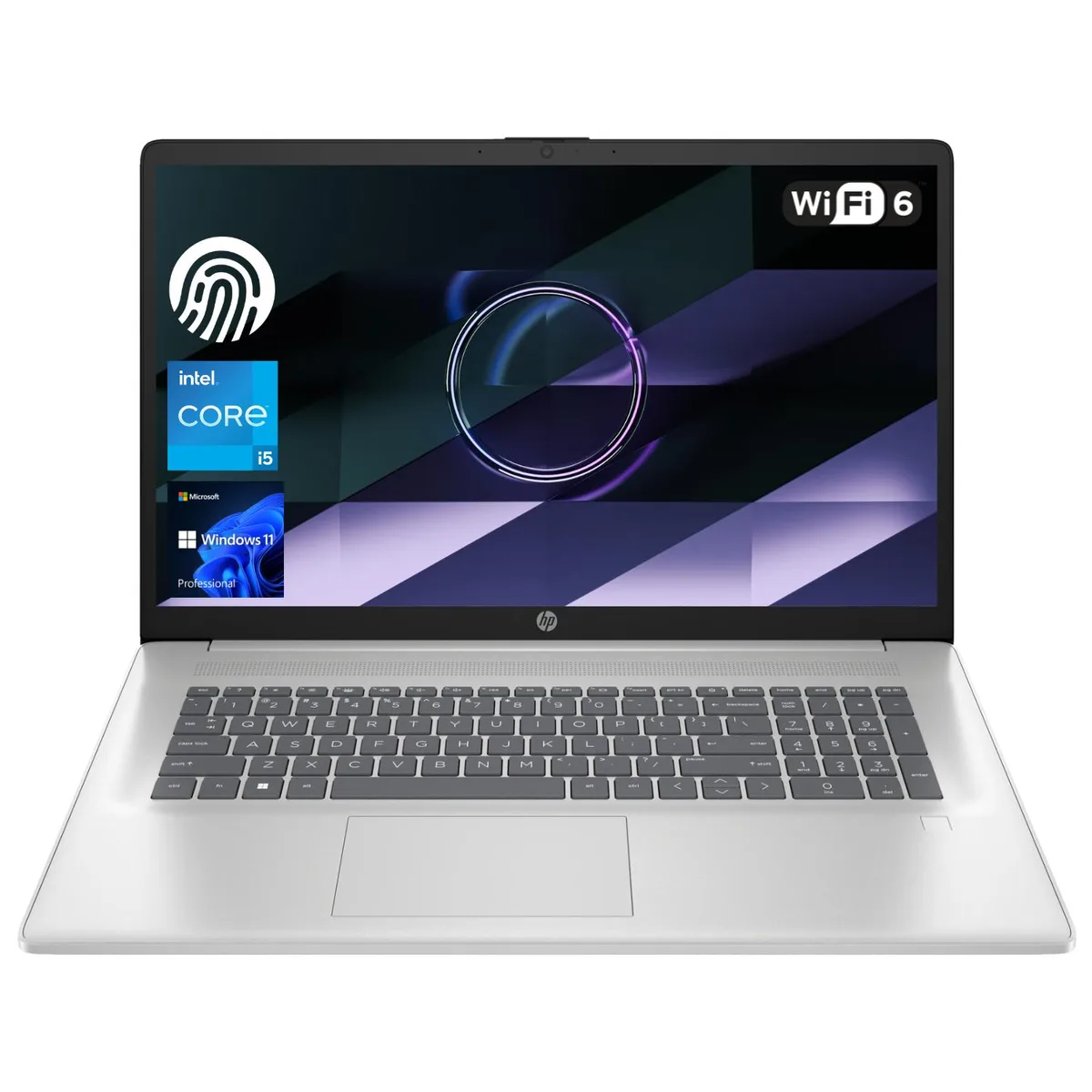 HP HP 17.3" FHD laptop Core i5-1334U 16GB 1TB PCIe Silver — product photo
