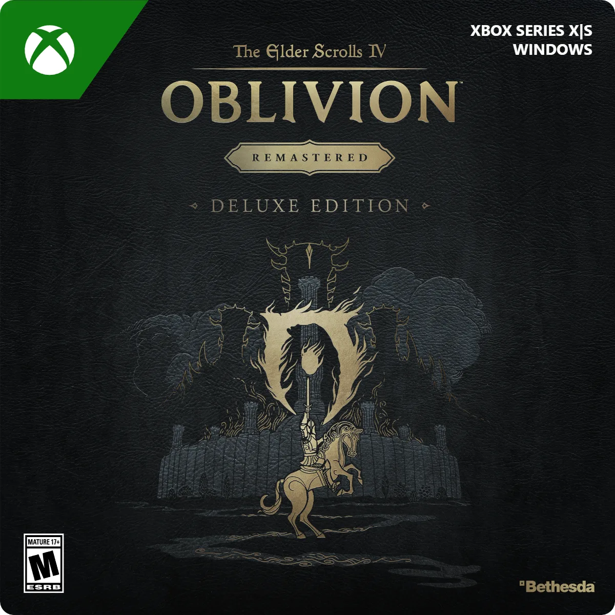 Bethesda Softworks Bethesda Softworks G7Q-00391 The Elder Scrolls IV: Oblivion Remastered Deluxe Edition downloadable game — fotografie produktu