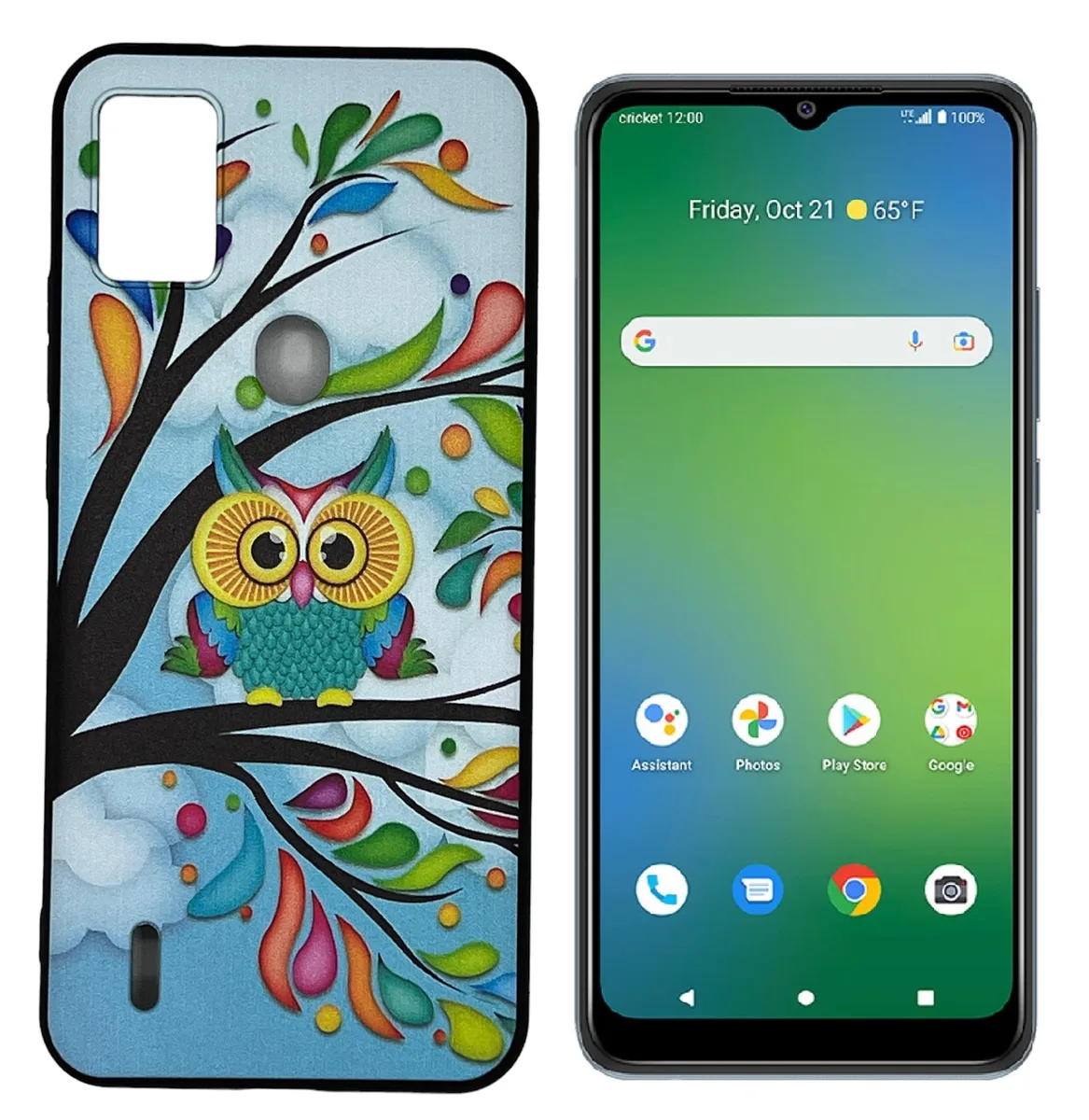 ExtremeCases - Generic ExtremeCases - Generic TPU Flexible Case for Cricket Icon 5 Owl — product photo