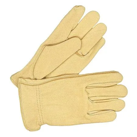 BDG BDG Leather Drivers Gloves Shirred Slip-On Cuff Keystone Thumb 20-1-365-M — product photo