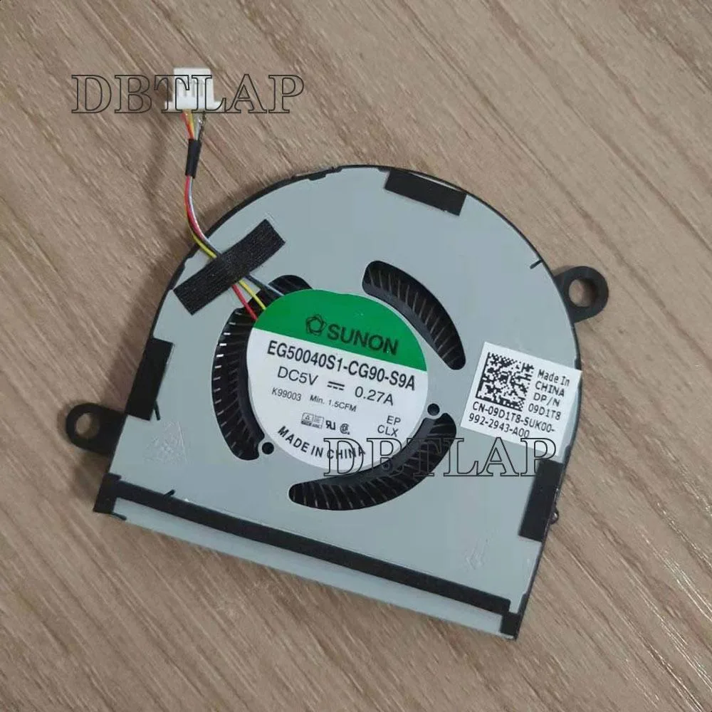 DBTLAP DBTLAP Laptop Cooling Fan EG50040S1-CG90-S9A DC5V 0.27A 4Pin for DELL Latitude 7400 2 in 1 — product photo