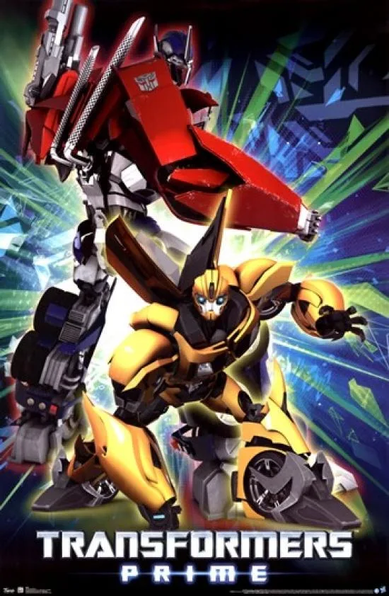 Transformers Prime poster print 24 x 36 inches glossy paper rolled in tube