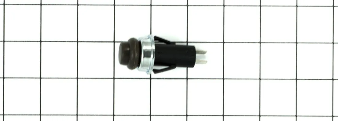 weber Weber 40264001 Switch Momentary Chrome/Gray SUM 11 appliance part — product photo