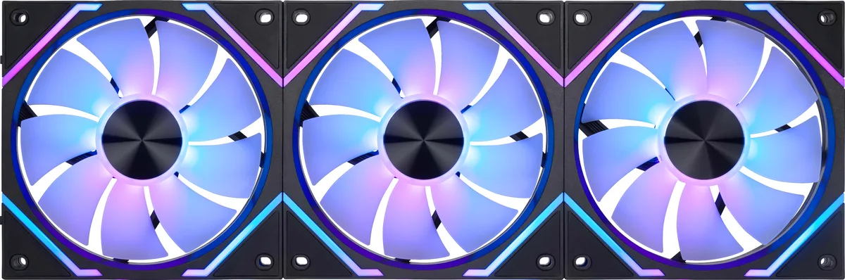 MSI MSI MPG EZ120R ARGB-3B 120mm ARGB case fan 3-pack — product photo