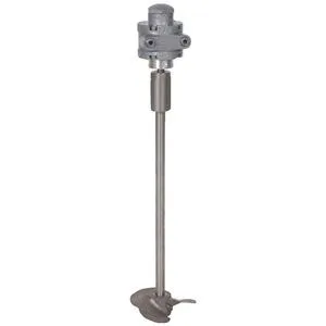 Dayton 32V131 air agitator mixer, 12 in stainless shaft, bung mount