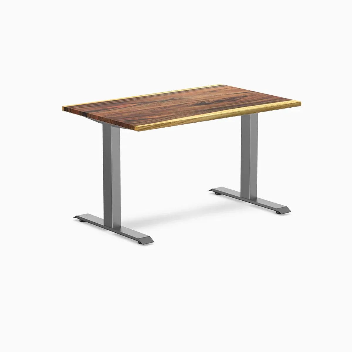 Desky Desky Zero Hardwood Office Desk Saman 48 x 30 in Space Gray — product photo