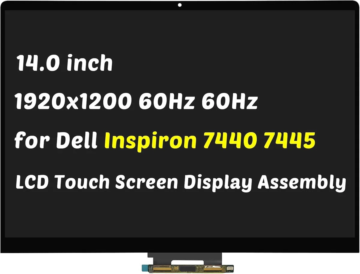NUOLAISUN NUOLAISUN 14.0 inch 1920x1200 60HZ 30Pins LCD Touch Screen for Dell Inspiron 14 7440 2-in-1 P186G001 (2024) — product photo
