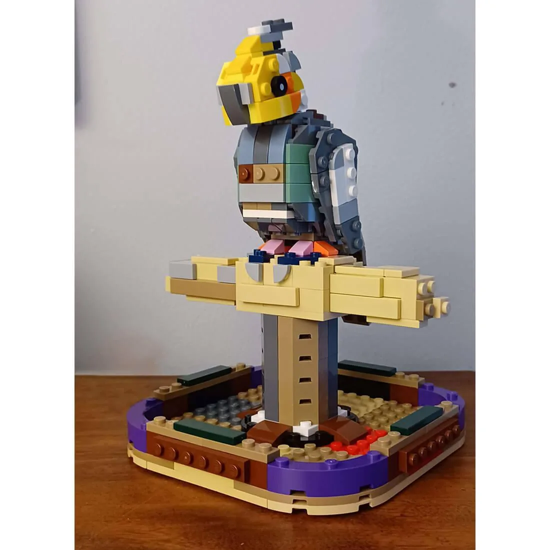 ZITIANYOUBUILD ZITIANYOUBUILD MOC-124853 Parrot Building Blocks 392 Parts — product photo