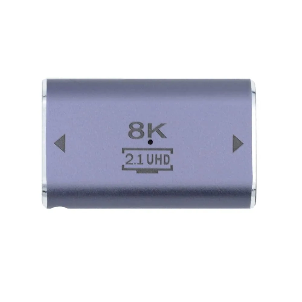 LORDWORLD LORDWORLD HDMI 2.1 Female to Female Gold Adapter 8K 60Hz — product photo