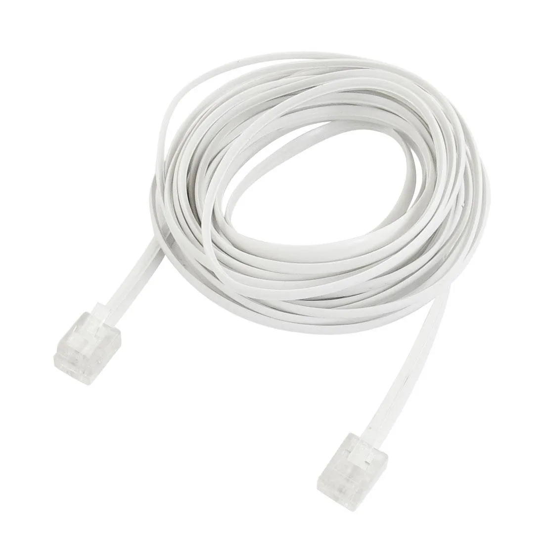 Unique-Bargains Unique-Bargains 6P2C RJ11 Male-to-Male Telephone Cable 15Ft 4.6M — product photo