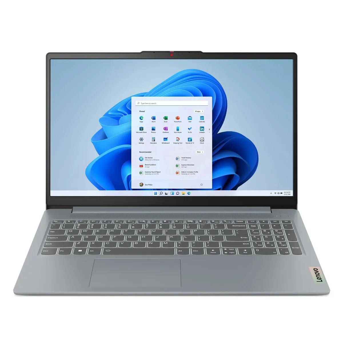 Lenovo Lenovo IdeaPad Slim 3 15AMN8 AMD Ryzen 5 7520U 8GB 256GB 82XQ00EBUS laptop — product photo