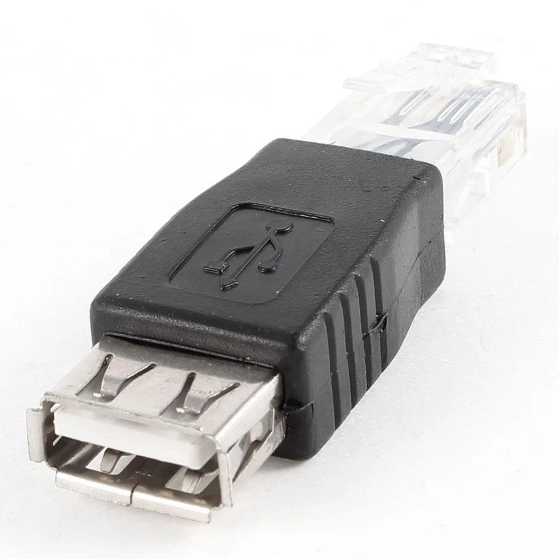 Unique-Bargains Unique-Bargains USB 2.0 A Female to RJ45 8P8C audio adapter — product photo