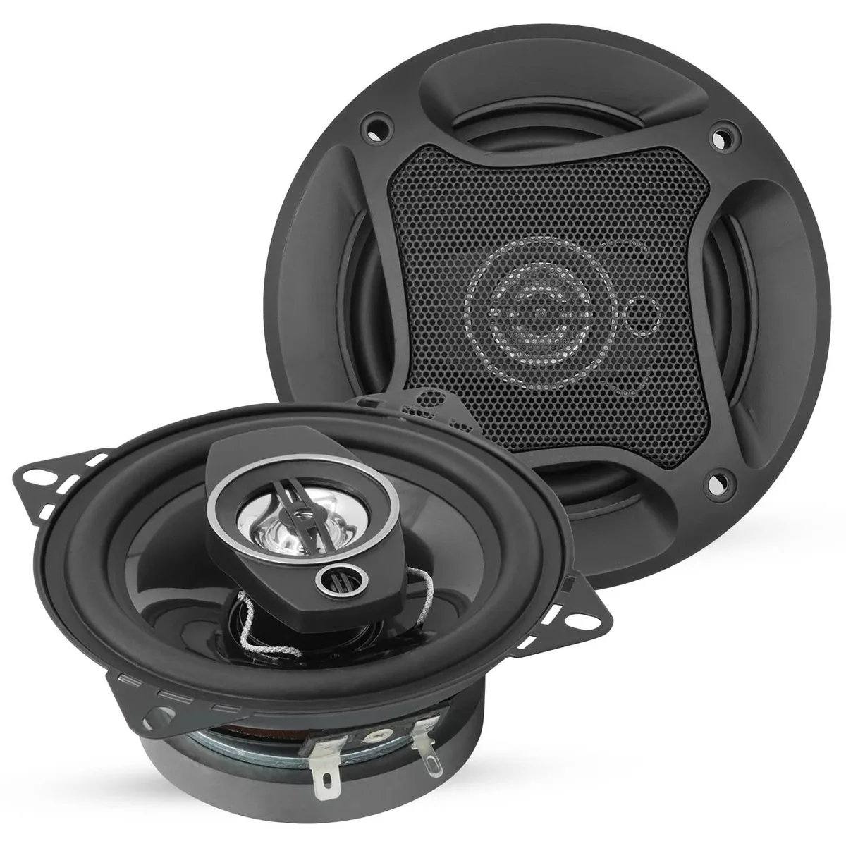 5 Core 5 Core CS 04 2W 4" 2-Way Coaxial Car Subwoofer Pair 250W — product photo