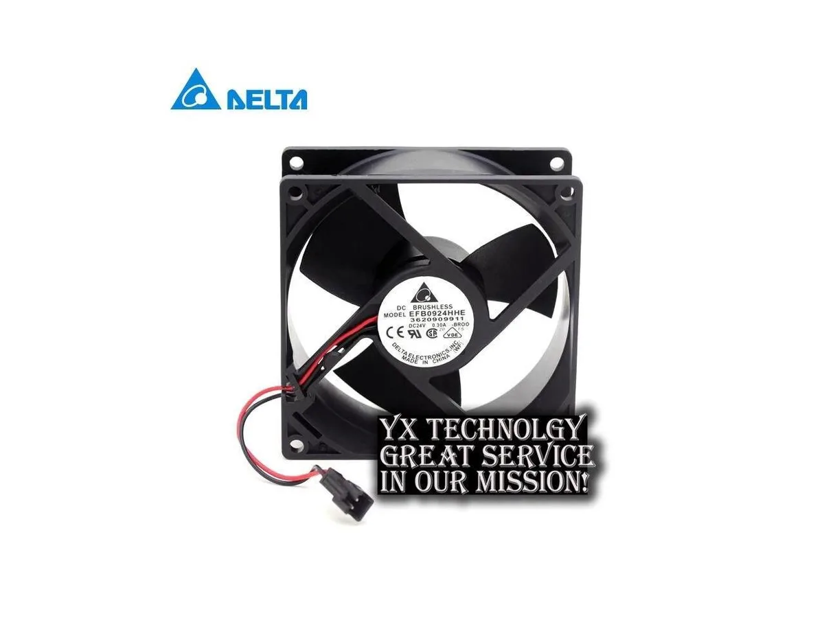 Fans Fans 9238 EFB0924HHE 24V .30A 92x92x38mm case fan — product photo
