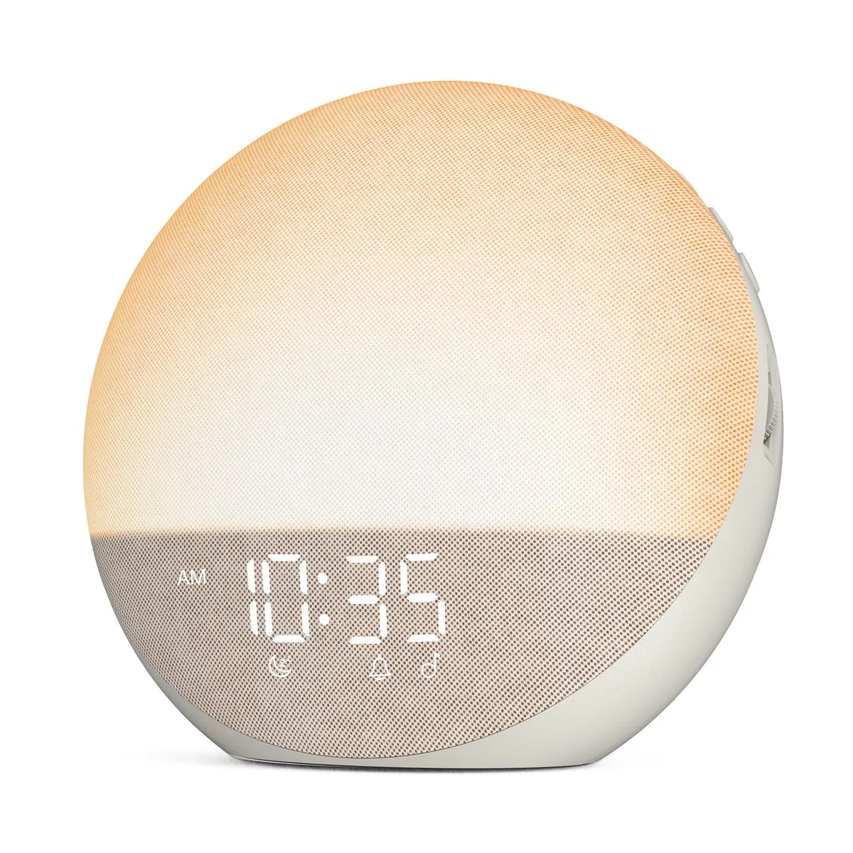  Sunrise Alarm Clock White Noise Machine Putty 25 sounds Bluetooth 5W speaker — product photo