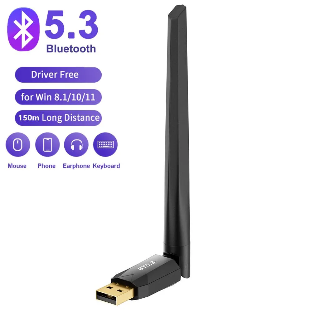 AUTYUE AUTYUE Q2312_B Bluetooth 5.3 Adapter 5dBi 150m — product photo